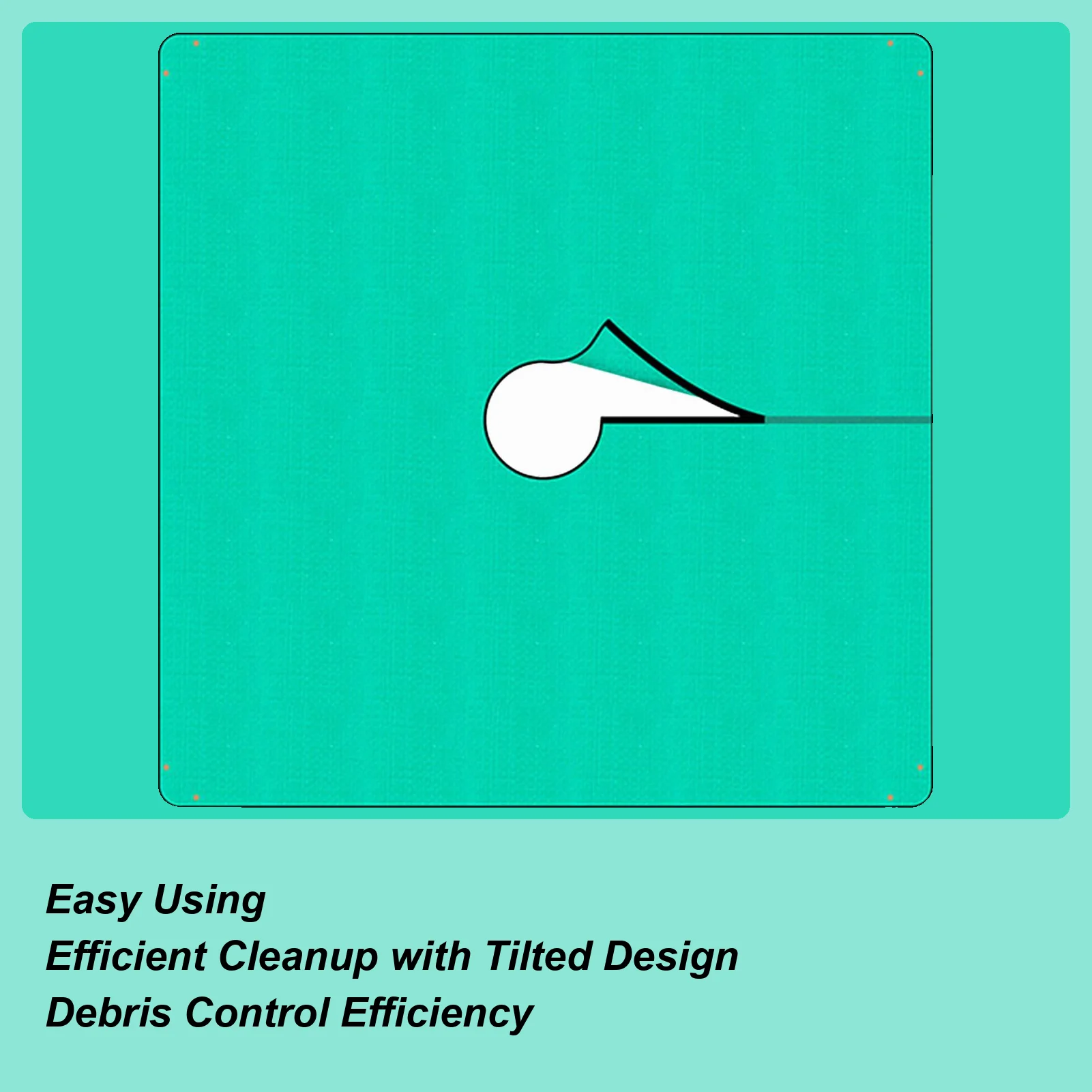 

Landscape Tarp Garden Fabric Heavy Duty Waterproof Barrier Mats 79 X 79 Inches GrassControl Cover Blocker For Outdoor Yard Lawn