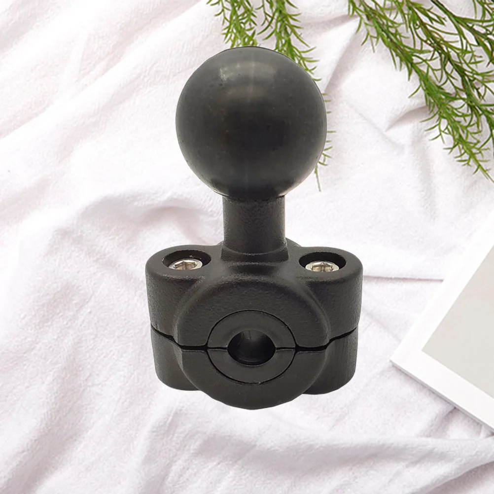 

Motorcycle Rearview Mirror Holder Black Multifunctional Mobile Phone GPS Stand Mount Bracket Adjustable Secure Band for All