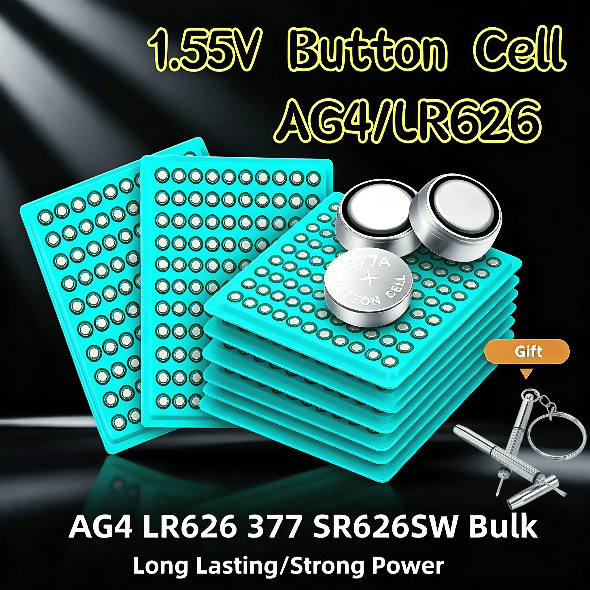 Electronics And Gadgets Ce - 100-500 stuks Hoge Capaciteit LR626 AG4