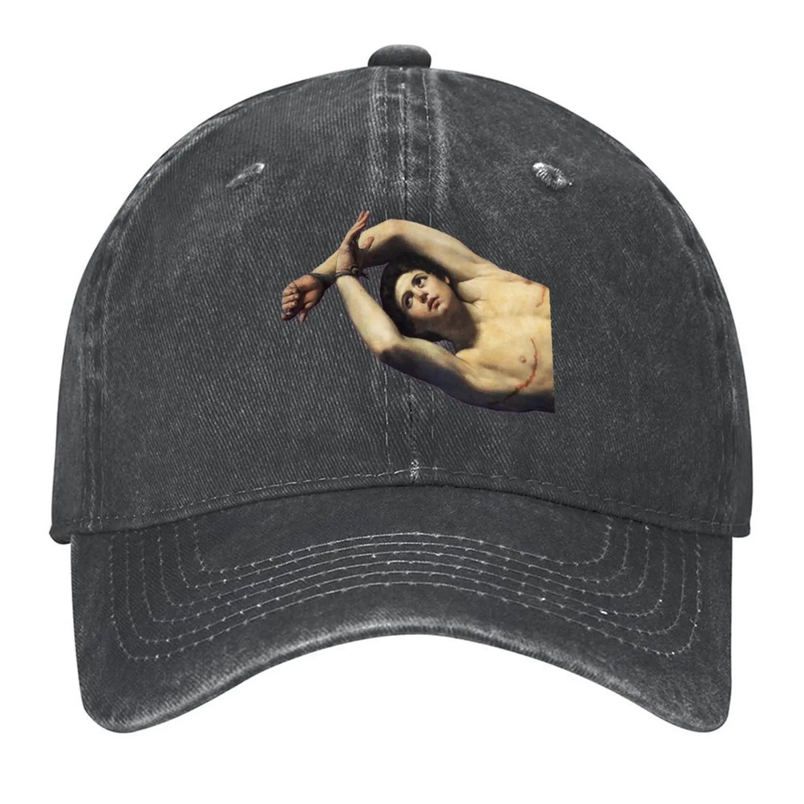 

St. Sebastian Baseball Cap Military Cap Man golf hat genuine Bobble Hat Visor Designer Man Women's
