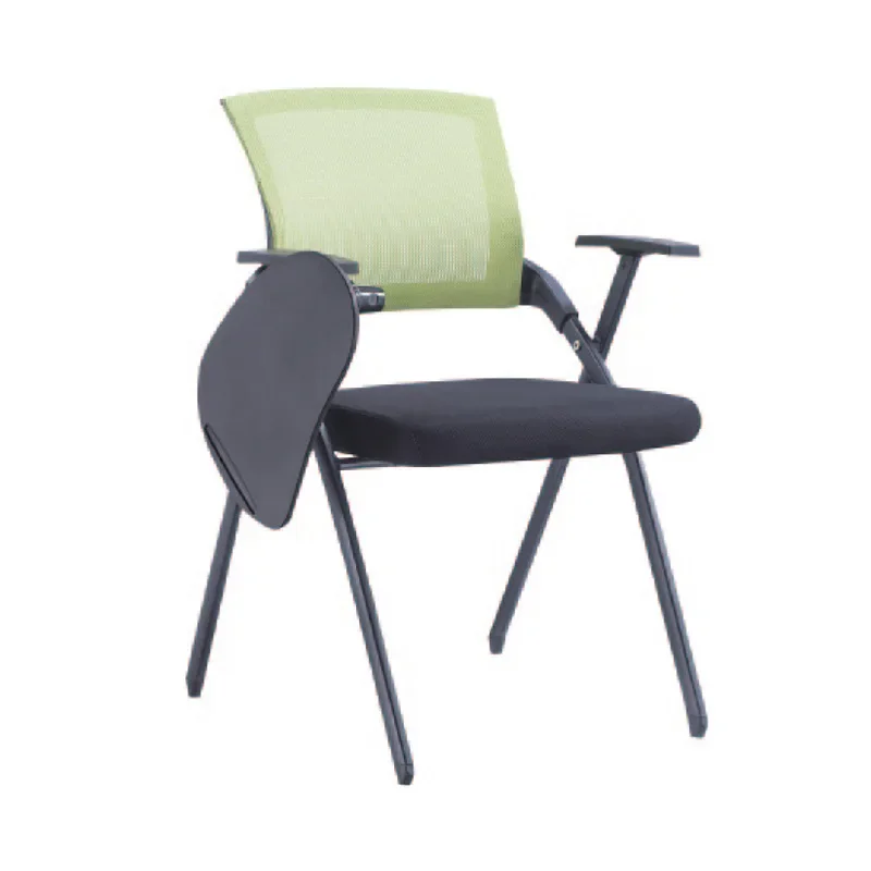 Folding training chair with table board