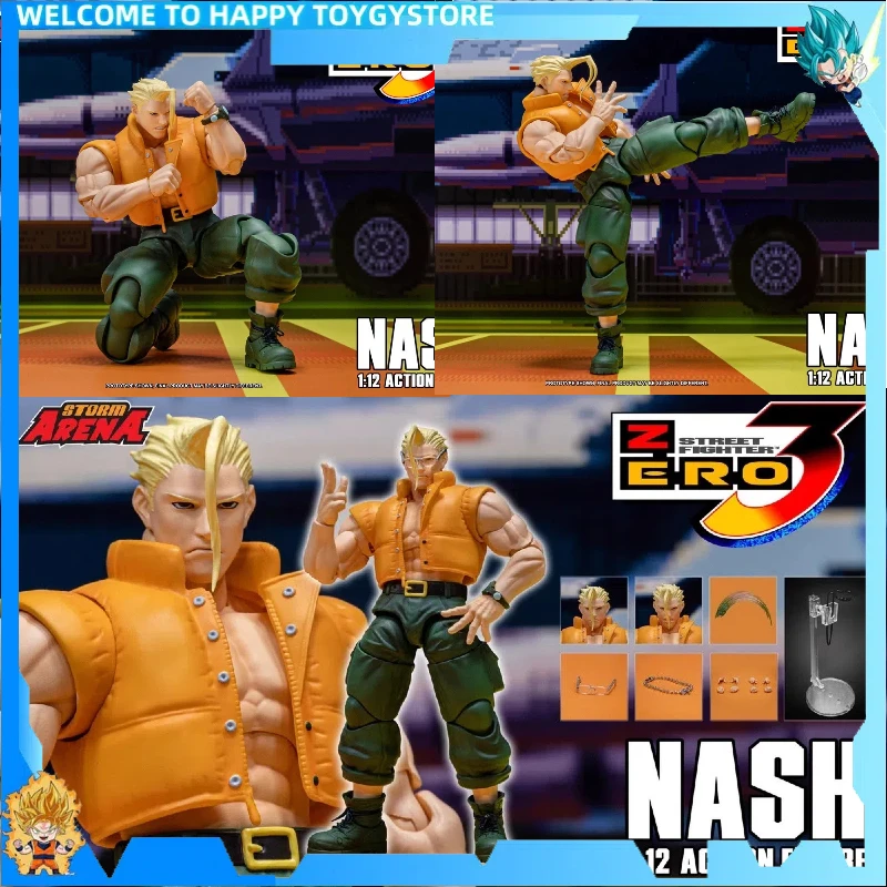 

Новые Storm Toys 1/12 Zero3 Street Fighter Nash ST ARENA3 Charlie Nash Фигурки Фестивальная коллекция Подарочная игрушка