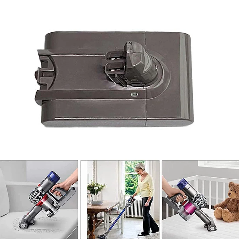 Аккумулятор V6 21,6 В 9800 мАч для пылесоса Dyson V6 DC58 DC59 DC62 650 770 880 SV03 SV04 SV05 SV06 SV07 SV09