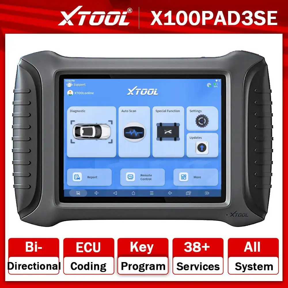 XTOOL X100 PAD3 SE Car Key Programmer Support Brazil Russia Dealer Car Full Diagnostic Bi-directional Scanner with 31 Services