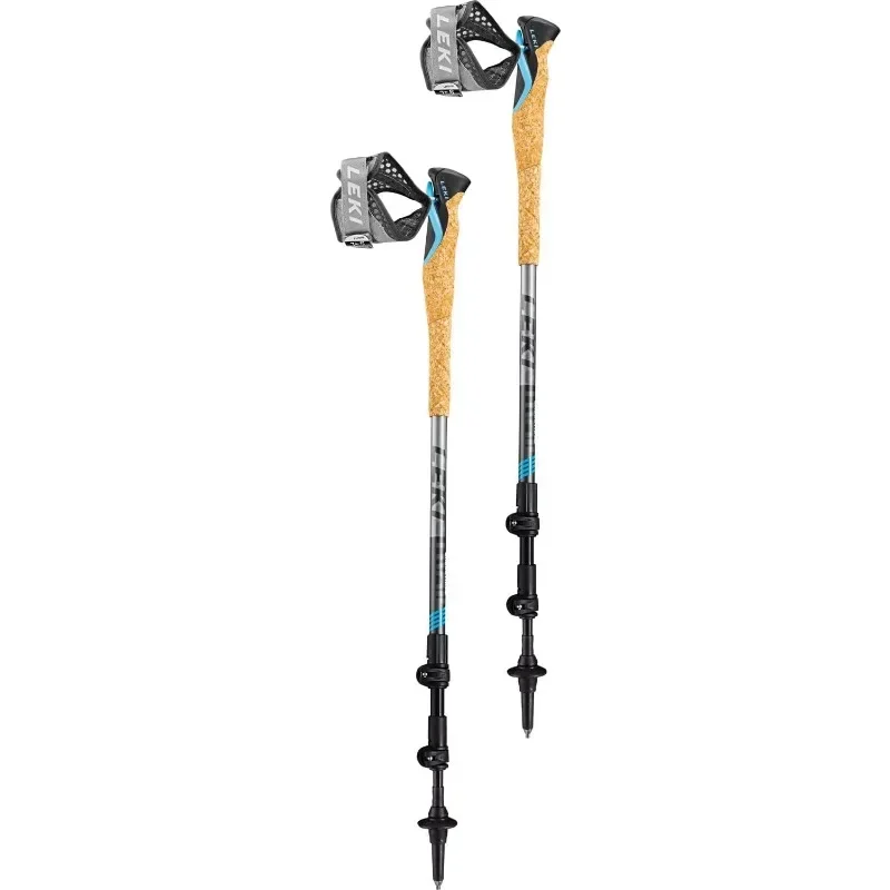 Par de bastones de trekking LEKI Cross Trail 3 TA - Mujer