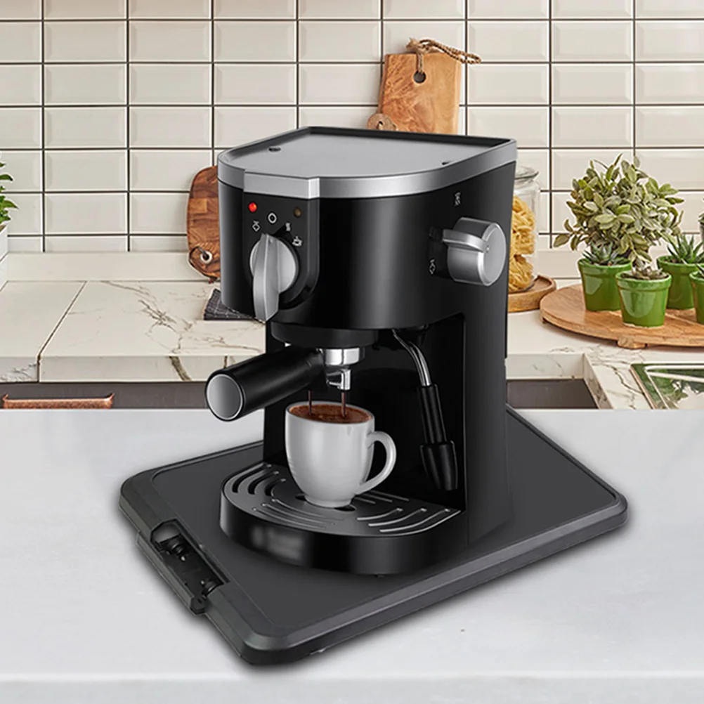 

Coffee Machine Slide Tray with Sturdy Antislip Design for Easy Movement and Space Saving Kitchen Appliance Sliding Tray