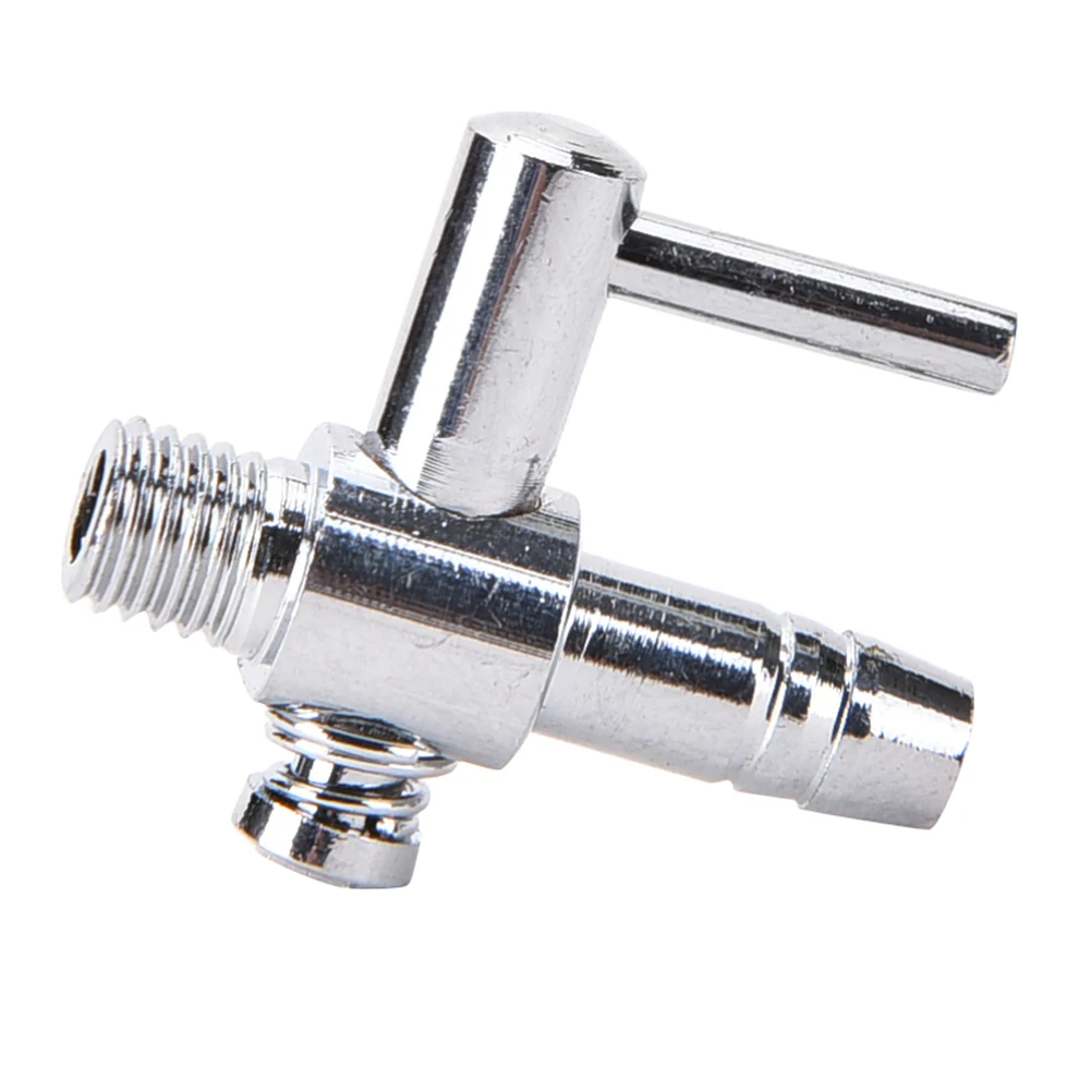 1pc Edelstahl verteiler für Aquarium Sauerstoffs ch lauch Metall Luftvolumen regler Ventil pumpe Regelhahn