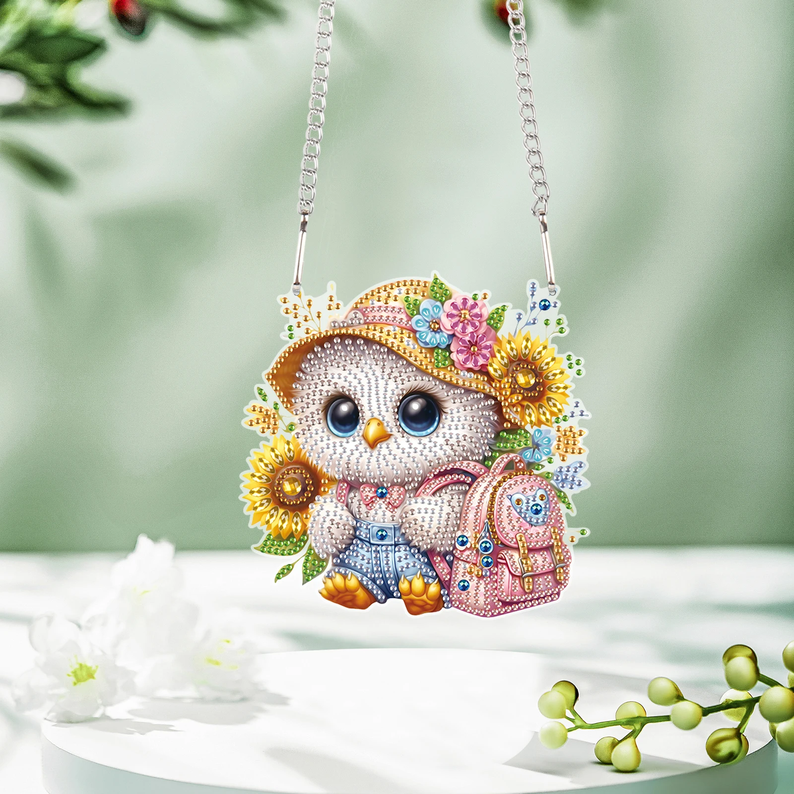 

Наборы подвесок для алмазной живописи, сделай сам, птица, алмазная живопись, подвесной художественный комплект, оконный комплект для взрослых, украшение дома