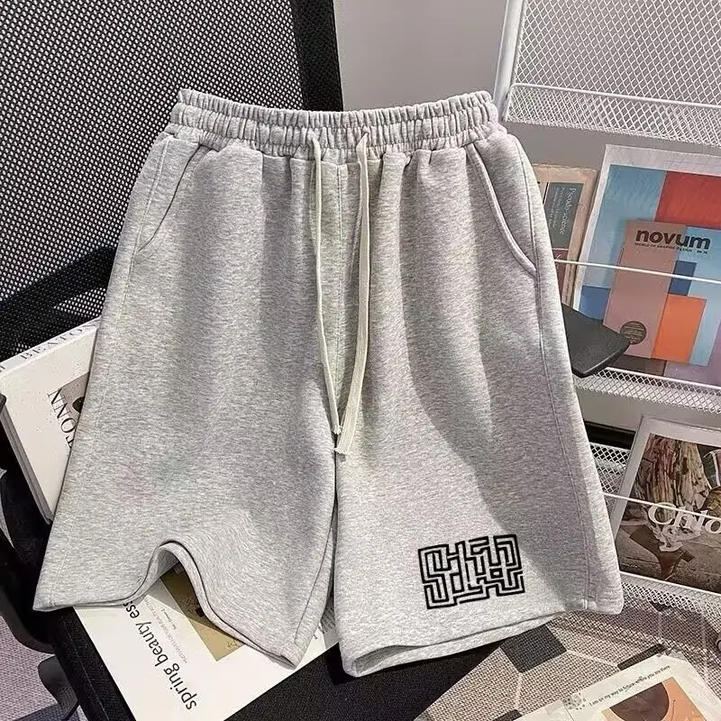 Calções de ginástica y2k masculino correndo shorts homem jorts calças curtas para homem tênis roupas dos homens ee masculino casual oversize basquete