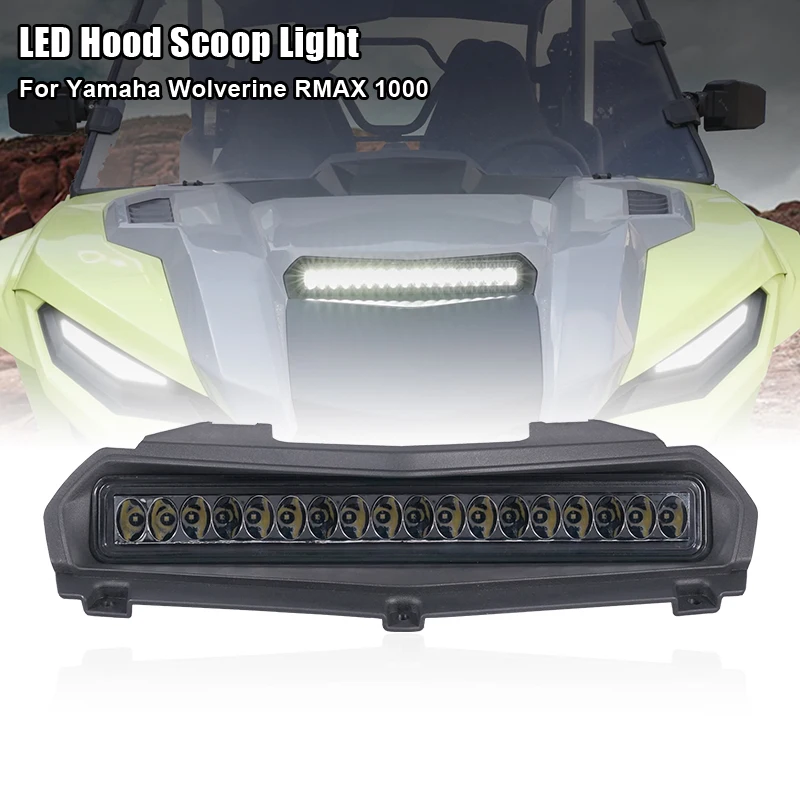 atv body kit LED hood scoop light for  Wolverine RMAX 1000 4x4 utv 1000cc