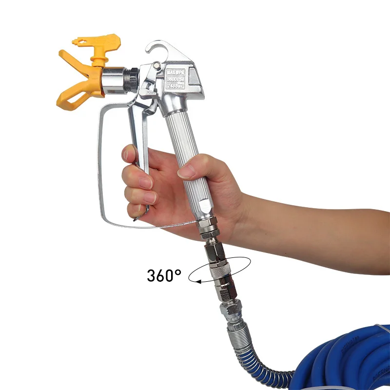 Imagem -04 - Airless Pulverizador Junta Giratória Nps para Adaptadores Airless Pintura Pistola Peças Alta Pressão Tubo Conector Acessórios 4