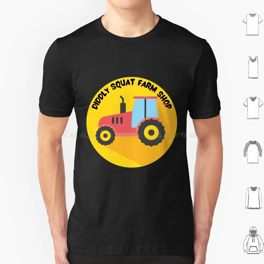 Diddly Farm Shop T Shirt 6Xl Cotton Cool Tee Farm Jeremy Farm Funny Diddly Squat Tractor Farming Top Gear Diddly Squat Farm