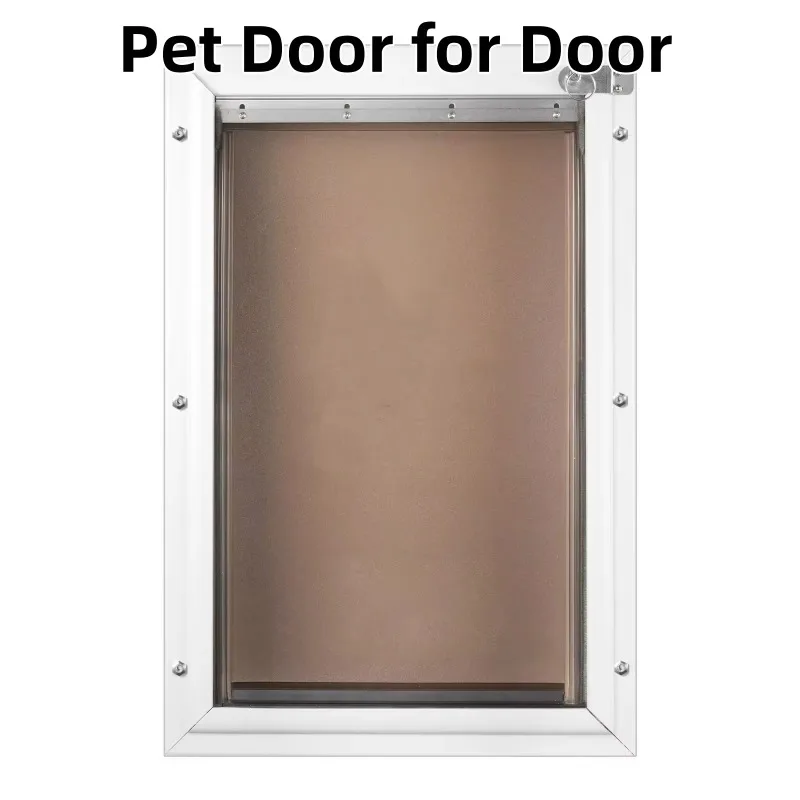 Factory Direct Supply Cheap Price Pet Door for Door Various Size Pet Door