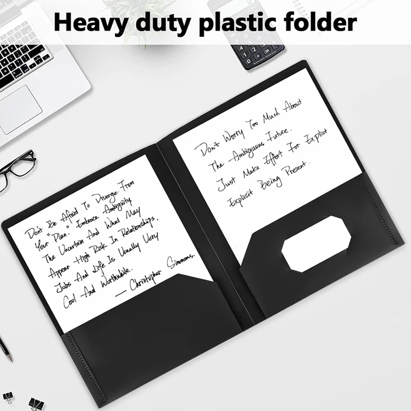 포켓이 있는 폴더, 25팩 2포켓 폴더는 Letter 크기에 맞습니다. 학교 사무실 홈용 포켓이 있는 파일 폴더