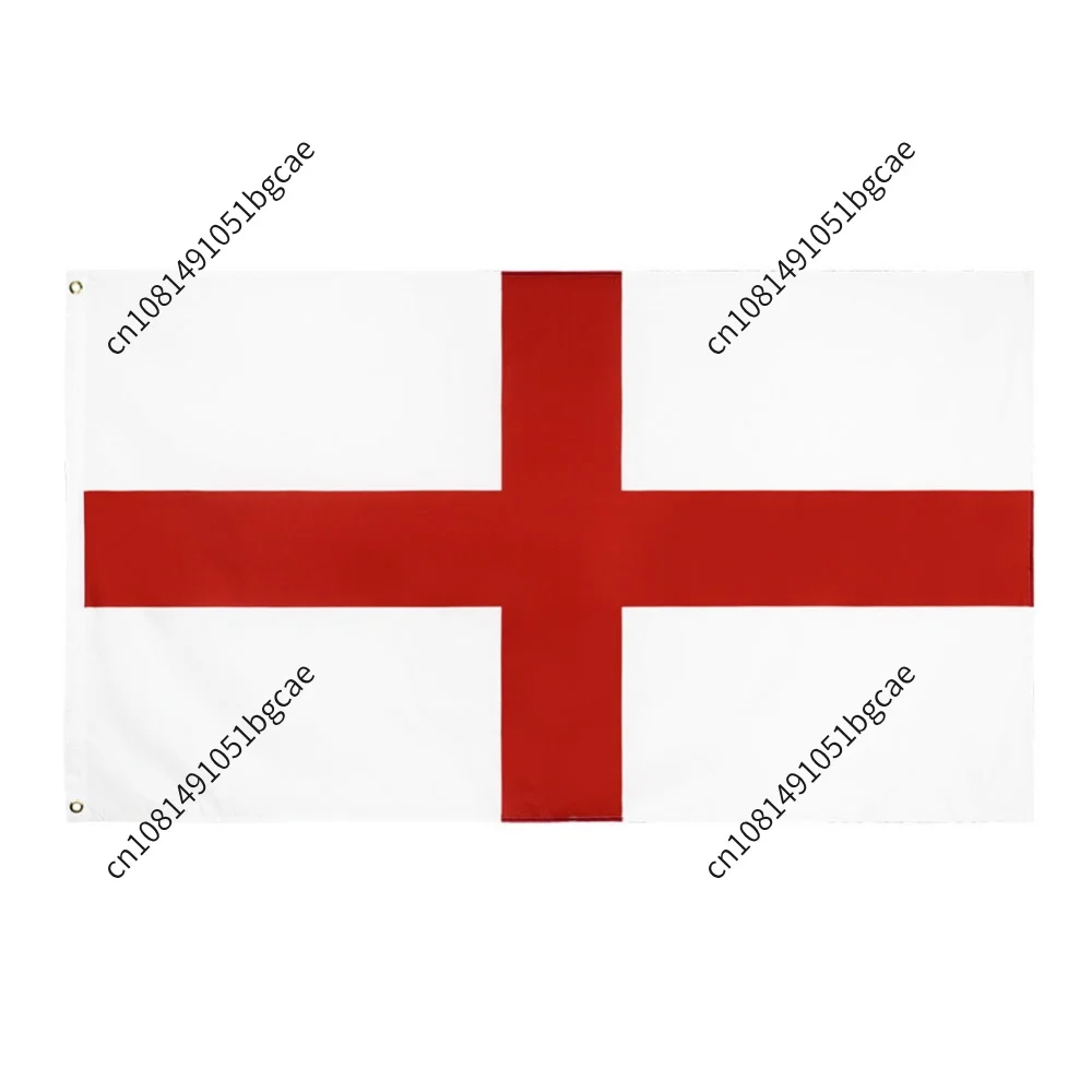 90x150cm 3x5 Ft St George Cross Flag Polyester English National Flags Vivid Color Fade Resistant Parade/Festival/Home Decoration view 2