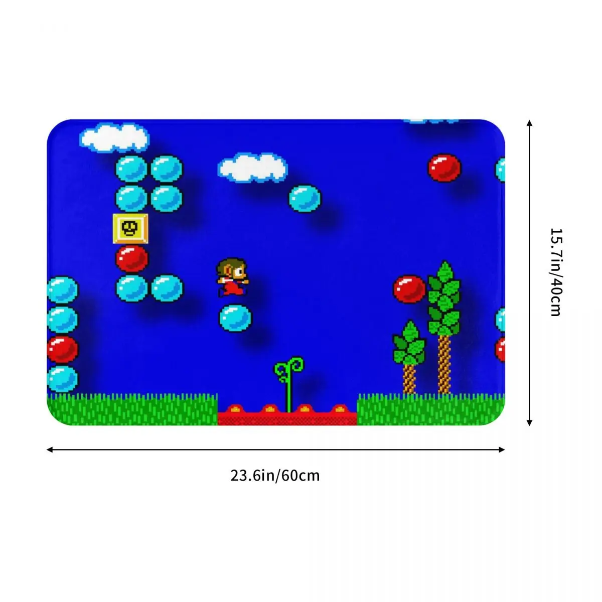 Trzynasta podłoga antypoślizgowa wycieraczka mata do kąpieli Alex Kidd podłoga jest lawa dywan na podłogę powitanie dywan domu dekoracyjne