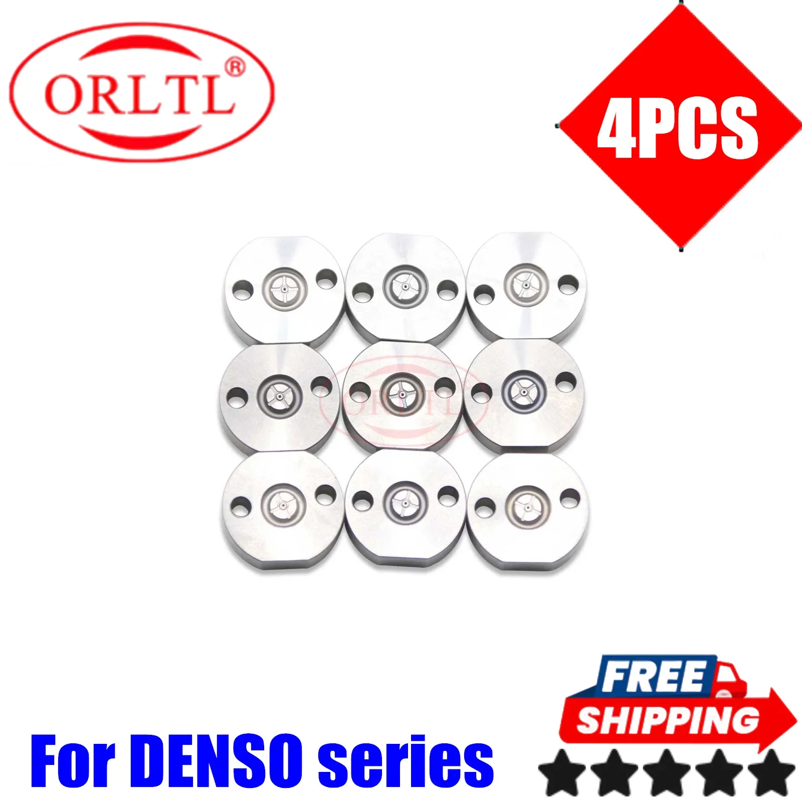 

4 шт. Клапан управления форсункой дизельного двигателя 04 # Диафрагма клапана для 095000-5550 095000-5050 095000-6310 095000-6830 095000-5951