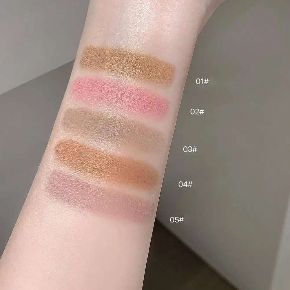 Tinted Brow Mascara Pink, Velvet Matte Waterproof Brow Gel, Korean Style Feathery Brows Makeup, Smudge-Proof Long Lasting