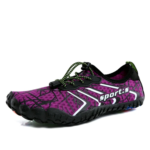 Nuevos zapatos acuáticos transpirables de verano de secado rápido para hombres y mujeres, zapatillas de deporte para nadar en la playa al aire libre, zapatos antideslizantes para caminar aguas arriba