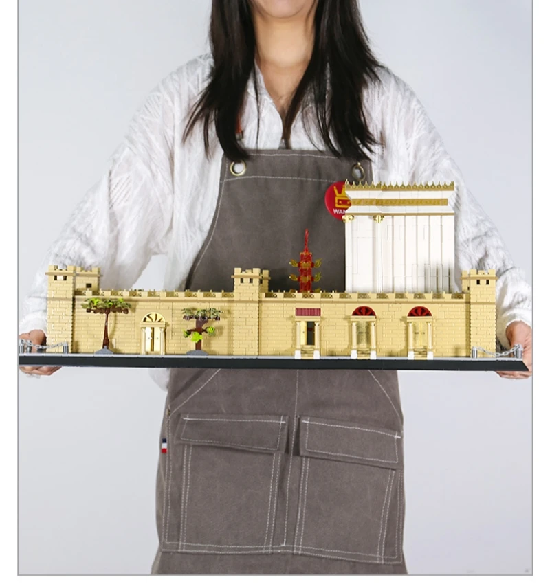 ตัวต่ออาคารวัดเยรูซาเล็ม 3233 ชิ้น ชุดตัวต่อสถาปัตยกรรม ของเล่นเสริมพัฒนาการเด็ก ของขวัญ