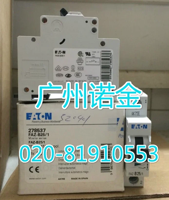 

EATON FAZ-B25/1 100% new and original