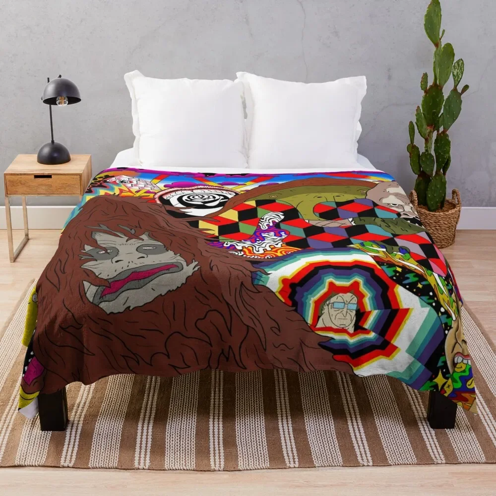 

The big lez show wall art Throw Blanket Large Fashion Sofas Plush manga Blankets