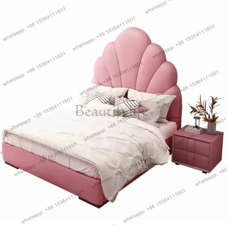 PG Pink Storage Kids Beds Minimalist White Cheap Wooden Custom Kids Beds Single Design Modern Lettino Per Bambini Furniture Home