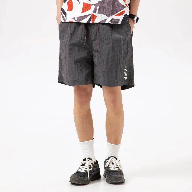 Outdoor Waterproof Breathable Nylon Quick Dry Beach Shorts Men Streetwear Fashion Plus Size Loose Lightweight Tack Cargo Shorts