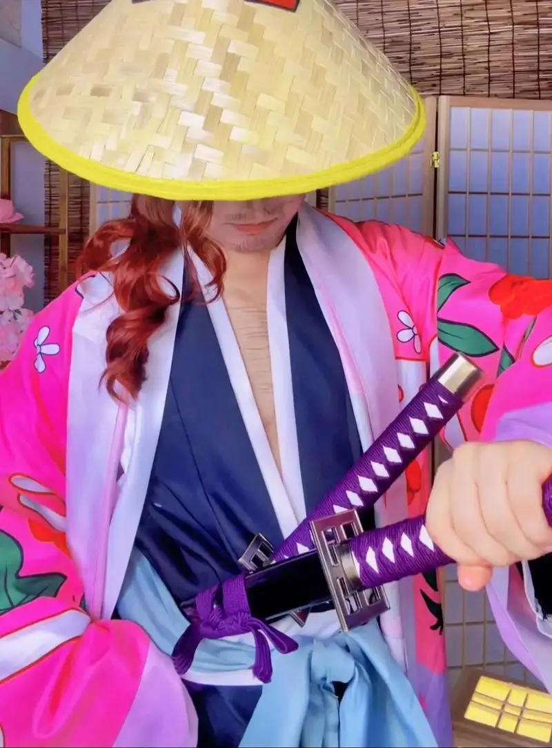 Kyoraku Shunsui Cosplay Costum - đánh giá và giá Bleach Captain Coat