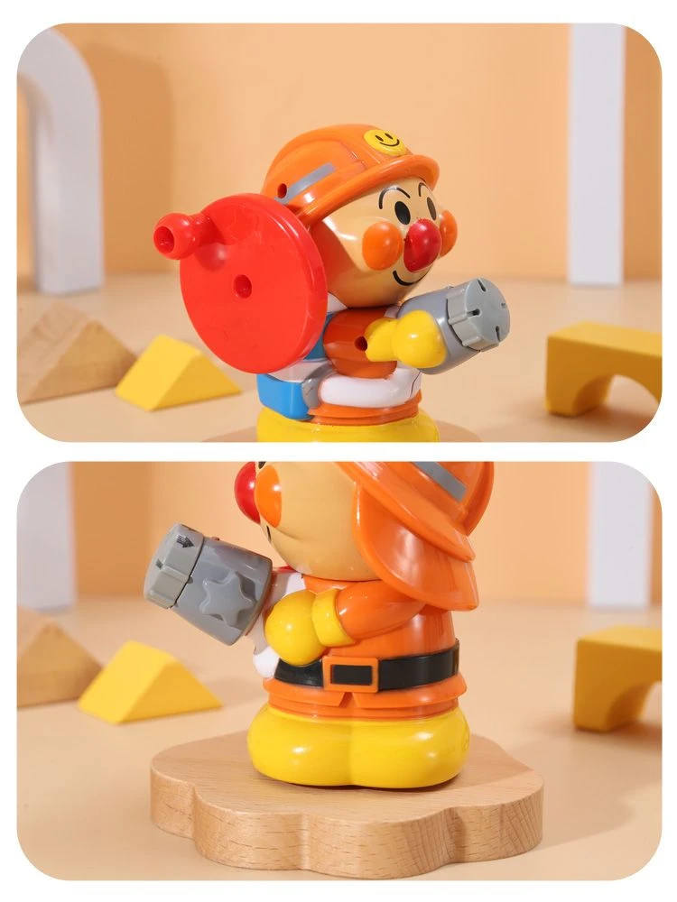 Bandai Anpanman Spraying And Splashing Water Toys Bathroom Shower Head Toy Hand-Operated Water Sprayer Surprises Gifts Cartoon view 6