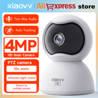 4MP 2K  WiFi IP Indoor Camera Wireless PTZ Smart Auto Tracking Mini Security Camera Baby Monitor Cctv Video Surveill for Home