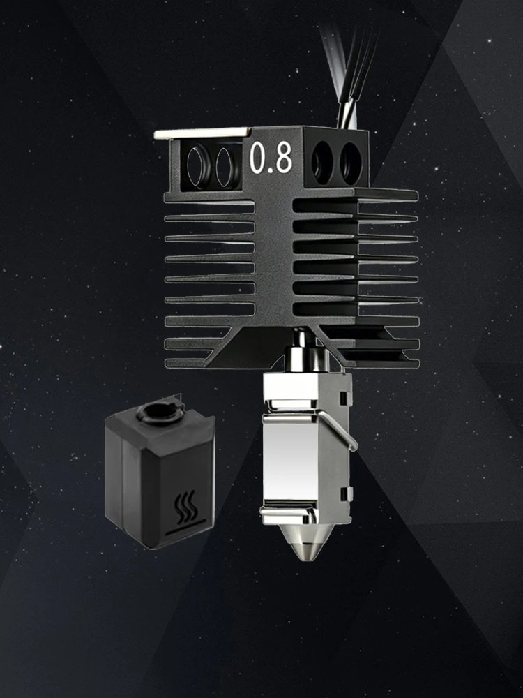 BLV ® Conjunto de hotend de aço temperado para impressora 3D Snapmaker U1
