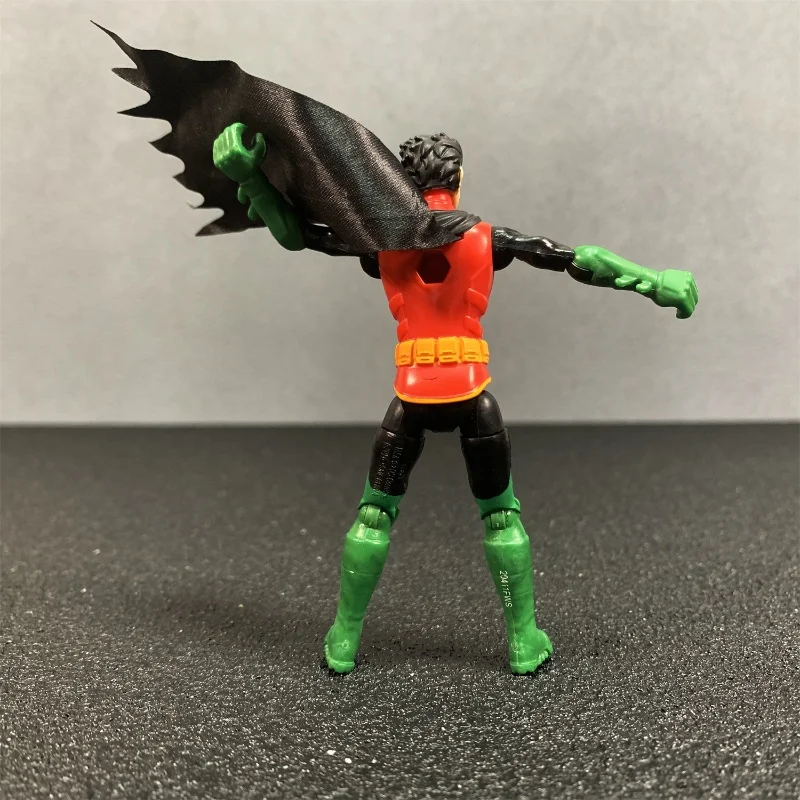 العدالة الدوري باتمان عمل الشكل روبن نايتوينج المجموعة الأصلية البلاستيكية نموذج المنقولة المشتركة الذكور الجسم لعبة الصبي هدية ديكور