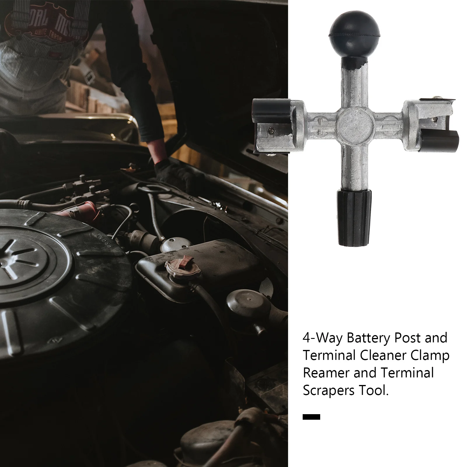 

Очистители постов Алюминиевые лезвия Ream Конические клеммные зажимы Скребок Инструмент Очистители постов Очиститель клемм