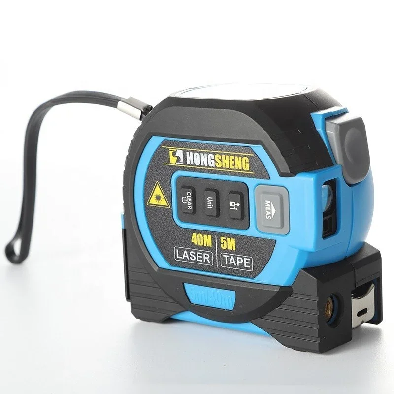 Portable Laser Tape Measure 3 in 1 196ft  Laser Distance Meter Laser Measuring Device