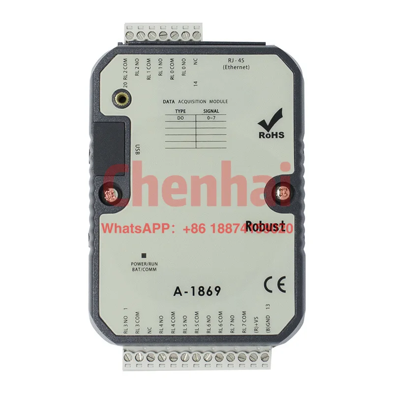 

Ethernet I/O Module 8DO Relay Output (A-1869)*