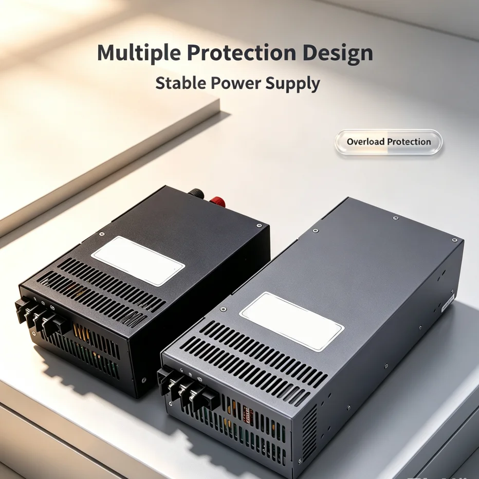 High Power AC-DC Switching Power Supply 500W-5000W Adjustable Voltage Industrial DC Power Converter