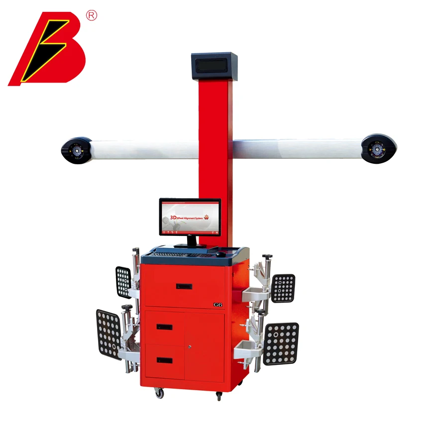 CE Original 3D Four Wheel Positioning Alignment Diagnostic Machine For All Cars