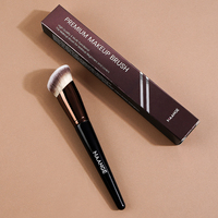 MAANGE Dense Foundation Makeup Brushes Angled Brush Concealer for Blending Liquid Cream Flawless Beauty Tools Suitable beginners