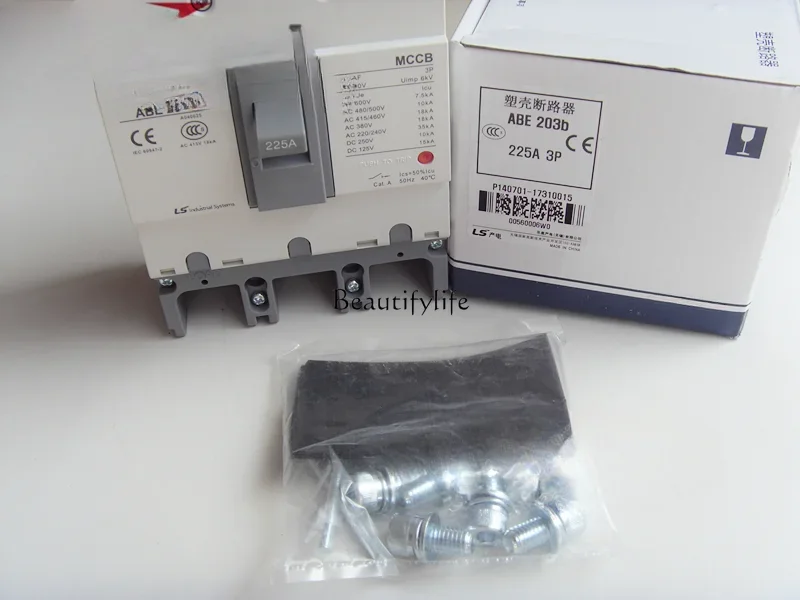 Moulded case circuit breaker ABE203b 3P 125A150A175A 200A 225A air switch