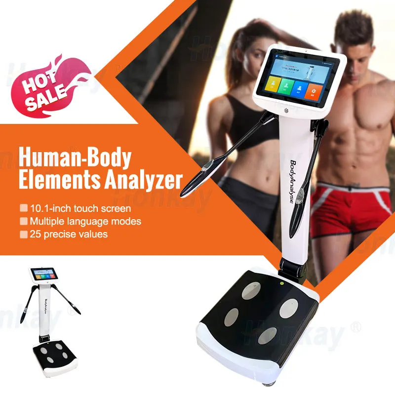 Professional Body Composition Analysis Machine 3d Fat Monitor Mass Body Analysis Machine Bioimpedance Body Analysis