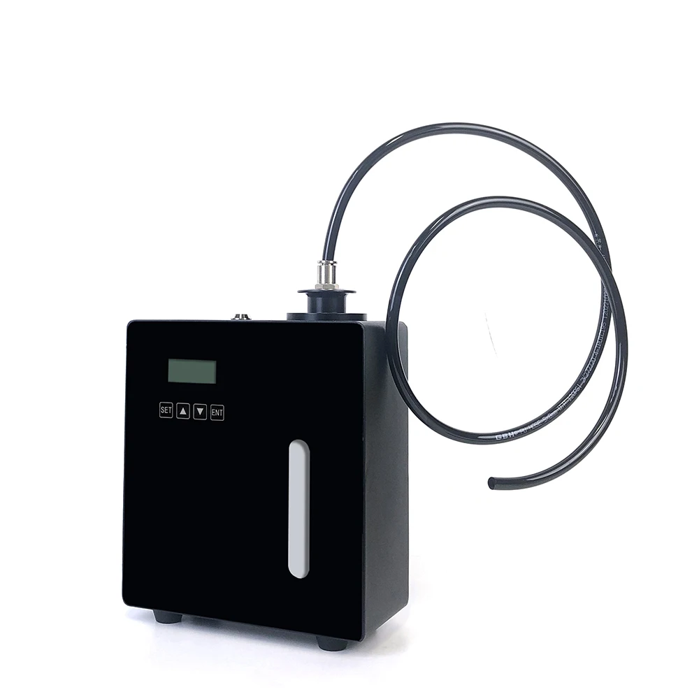 White HVAC System Fragrance Diffuser Nebulizer Mounted on Wall Aromatherapy Machine Business-Oriented Scent for Diffuser