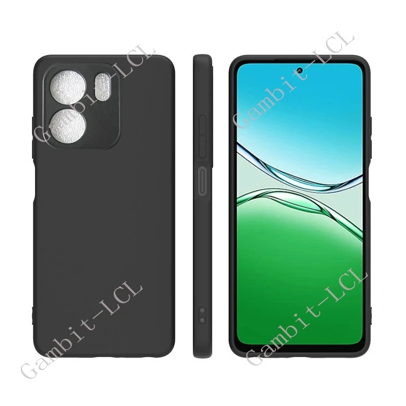 حافظة مضادة للسقوط لهاتف OPPO A5x 5G OPPOA5x 4G CPH2725 PKW110 غطاء خلفي أصلي مقاوم للصدمات من البولي يوريثان الناعم على OPPO A5x 4G