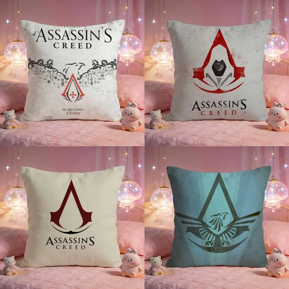 Game A-Assassins CreedS Cushion Cover Premium Comfort Reversible Pillow Cove -Two In One Design For Any Room & Car Interior