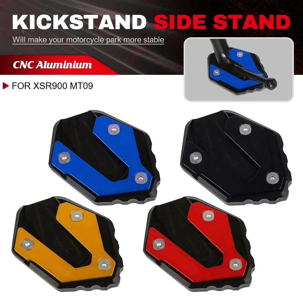 

Kickstand Motorcycle Side Stand Extension Pad Support Plate Enlarge For YAMAHA MT-09 Tracer MT-09/MT09 TRACER 900/TRACER 900 GT