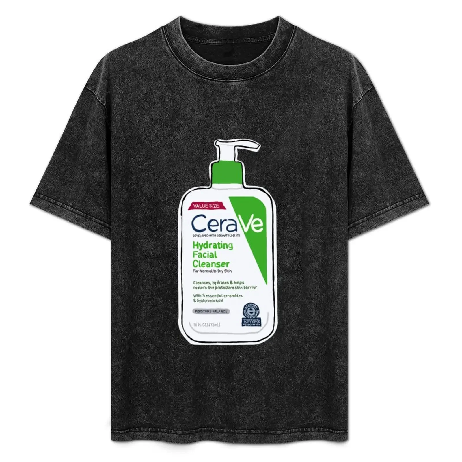 

CeraVe Hydrating Cleanser T-Shirt Simple Trendy Casual T-Shirt