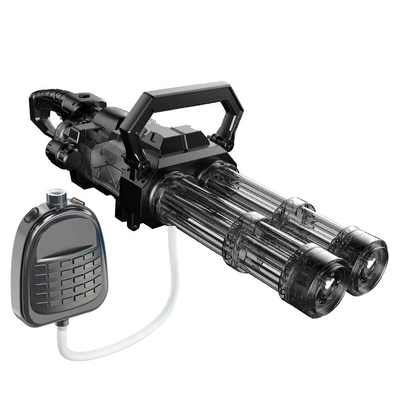 Spitfire light double tube rotating Gatlin electric continuous fire water gun