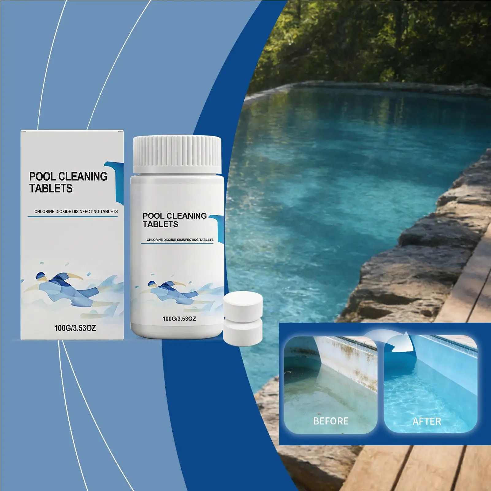 Water Purification Tablets Sta - Water Purification Tablet recension och pris