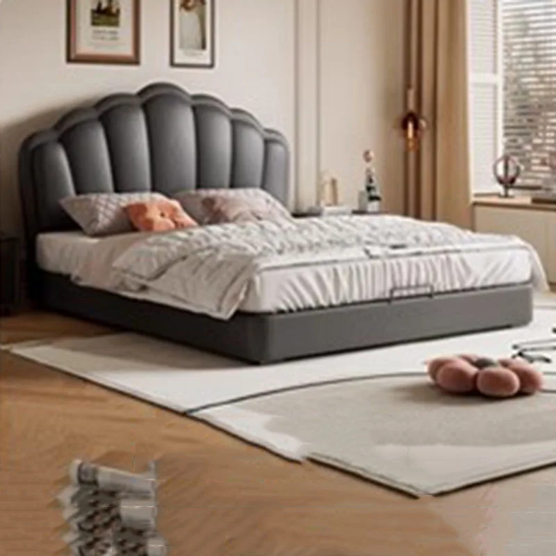 Lounge Letto trasparente Estetico unico Morbido economico Simpatico salone pigro Letto confortevole Camas De Casal ergonomico Mobili salvaspazio