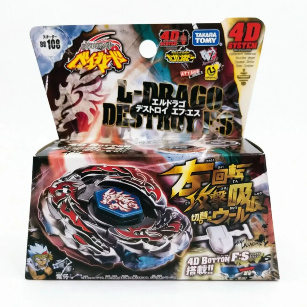 ECHTE TAKARA TOMY BB108 L-Drago Destructor F:S/BB88 Meteo L-Drago LW105LF/BB30 Rock Leone 145WB Originalverpackung